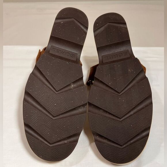 Sorel Joanie IV Y Strap Wedge Heel Sandals Size 9 - Picture 8 of 11